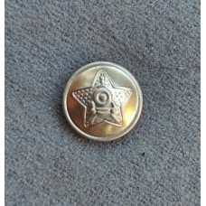 Пуговица форменная НКПС СССР, обр. 1932 г., Белая (мельхиор).